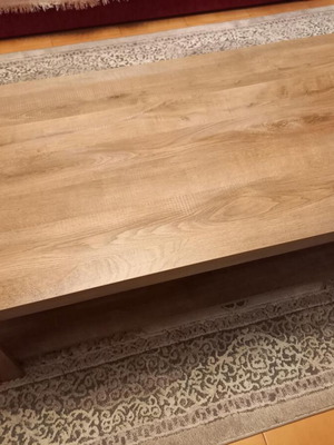 Coffee table like new with dimensions 120x60x45