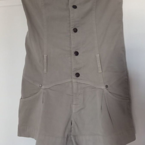BSB strapless romper shorts, size L, green