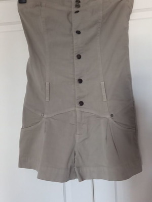 BSB strapless romper shorts, size L, green