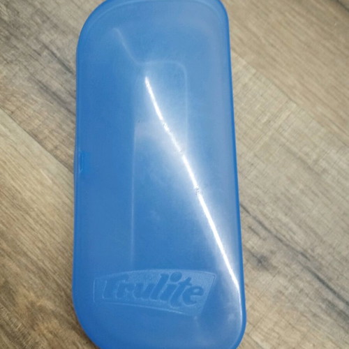 Frulite glasses case like new, collectible plastic