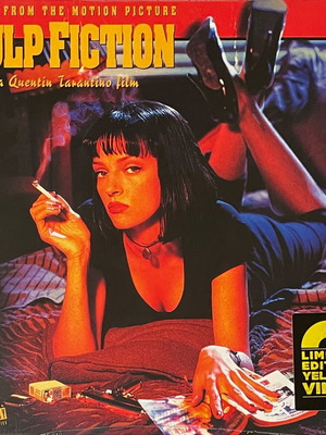 Pulp Fiction limited edition yellow vinyl LP new, sealed