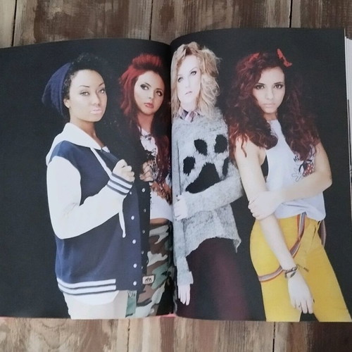 Little Mix Ready to Fly hardback book used with signed autograph