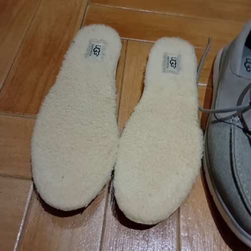 Ugg Australia men's sneakers size 45 new, leather and fabric, grey