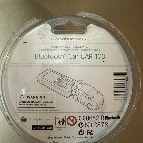 Sony Ericsson Bluetooth Car CAR-100 new, collectible