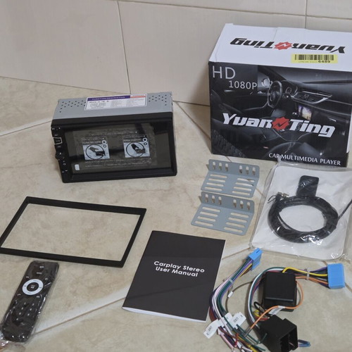 Yuan Ting car multimedia player with 7-inch screen, new