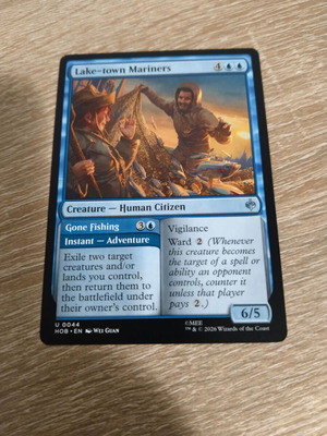 Lake-town Mariners // Gone Fishing Magic the Gathering card