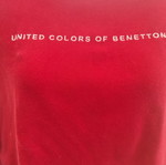Benetton red T-shirt, size S