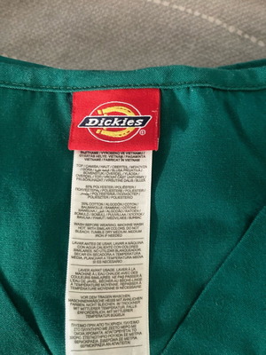 Ιατρικά scrubs Dickies X-Large σαν καινούργια, πράσινα