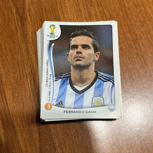 Panini FIFA World Cup 2014 stickers like new, lot of 55