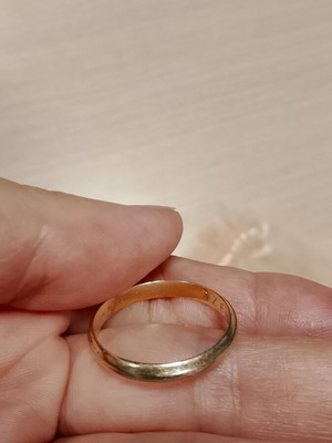 Χρυσή βέρα 585, 14 καράτια και 3,2 γρ.