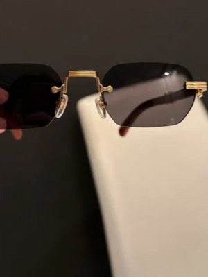 Cartier Buffs / C Décor sunglasses, blue