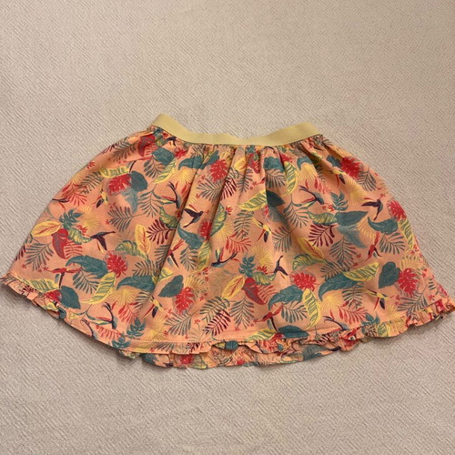 Printed skirt with pockets for 3-year-old girl Sergent major used