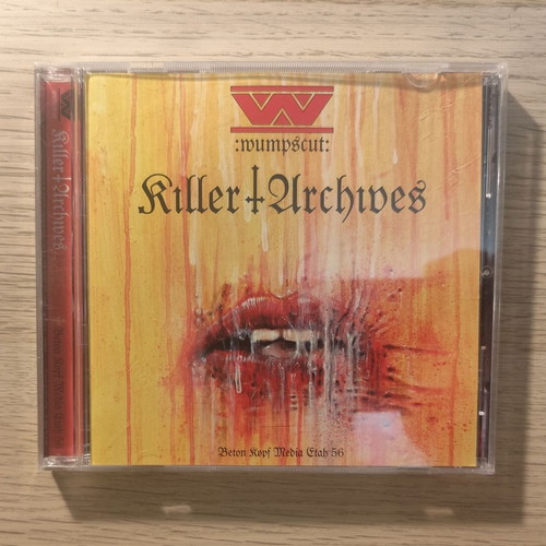Wumpscut Killer Archives CD 2nd Edition like new, industrial EBM dark electro