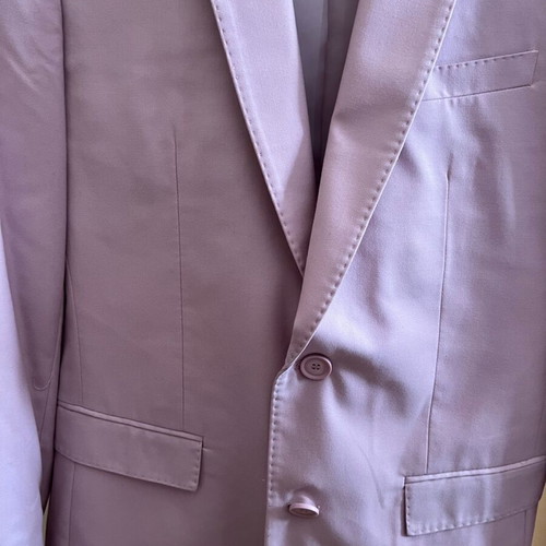 Pink suit medium EU size 46/48 like new