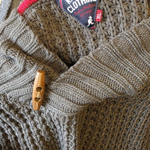 Kangol sweater gray size L-XL like new