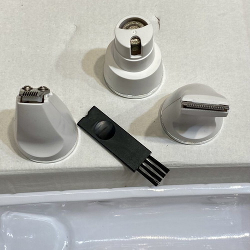 Rechargeable 4-in-1 Pet Hair Trimmer and Nail File for Dogs and Cats