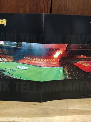 Galatasaray poster 2012-2013 like new, authentic