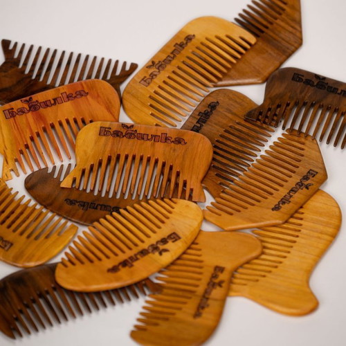 Babilka Handmade Wooden Hair Comb new