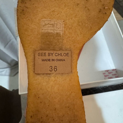 See by Chloe platform shoes new size 36 authentic
