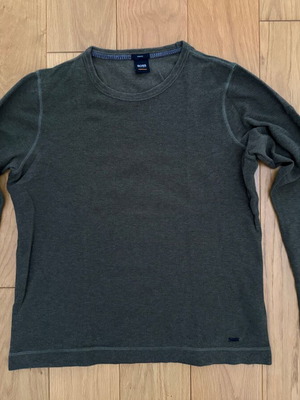 Boss men's green pullover like new, size XL