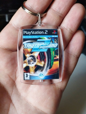 NFS Need for Speed Underground 2 PS2 keychain