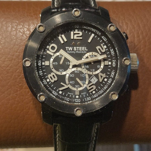 TW Steel Tommy Robredo Special Edition Chronograph Watch TW105NC