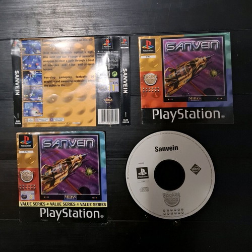 Sanvein PlayStation (PS1) used fighting game without case