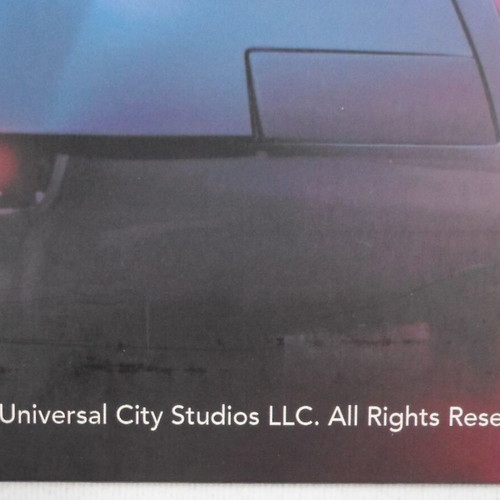 Doctor Collector Knight Rider K.I.T.T. License Plate Prop Set new