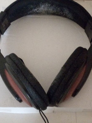 Hama 93031 wired headphones used, stereo over-ear