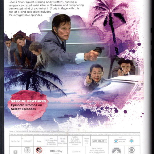 Hawaii 5-0 DVD box set like new, complete series