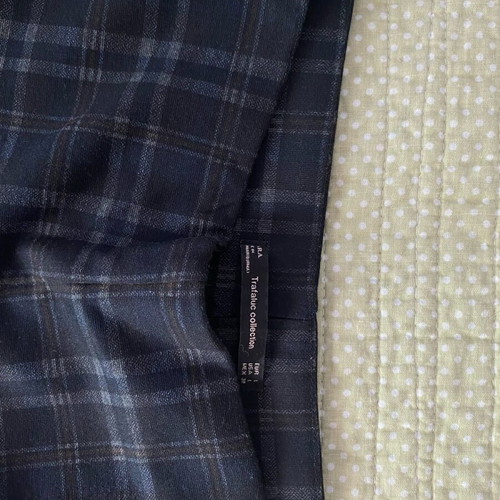 Zara checked leggings used, size L, with stripes