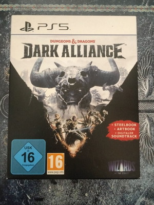 Dark Alliance Special Limited Steelbook Edition PS5 like new
