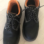 Unimac S3 men's safety work shoes used, black-orange, size 46