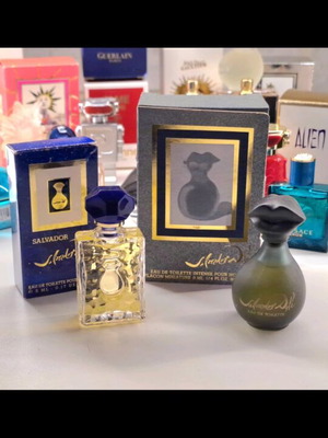 Salvador Dali Salvador Pour Homme Vintage Miniature καινούργιο, πακέτο 2 τεμαχίων