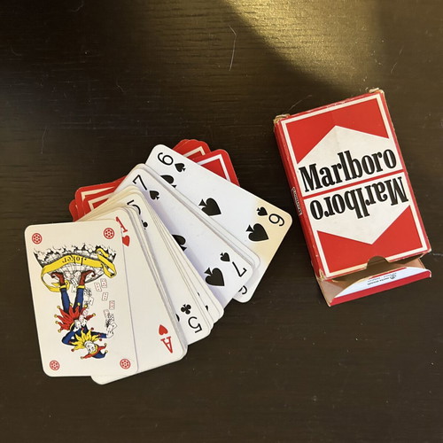 Collectible card decks like new, set of five