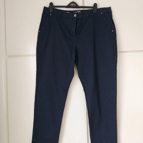 Canda women's pants 4XL blue cotton like new