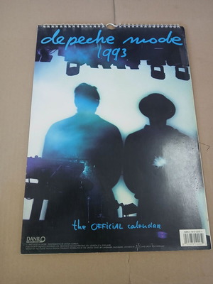 Depeche Mode επίσημο ημερολόγιο 1993
