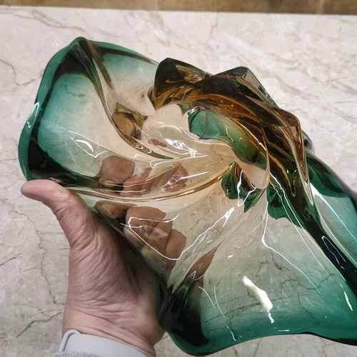 Handmade Bohemian Crystal Decoration like new