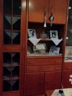 Used wall unit set, 4 pieces