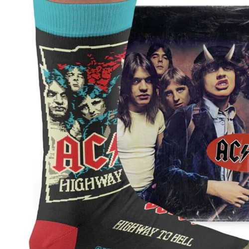AC DC socks, official Sock Affairs cotton