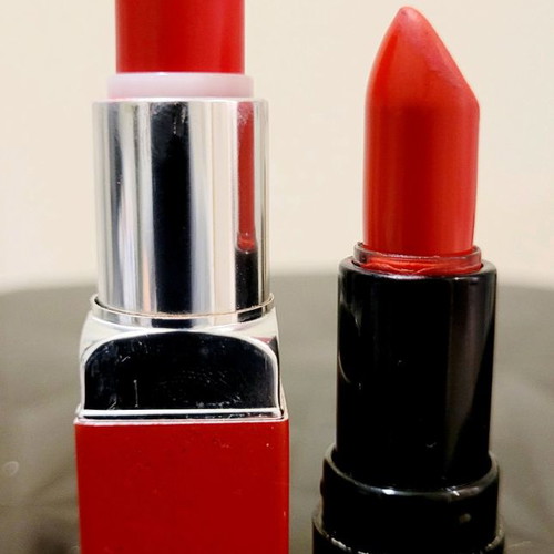 Mini lipstick Too Cool For School Kbeauty used, shade Red No13