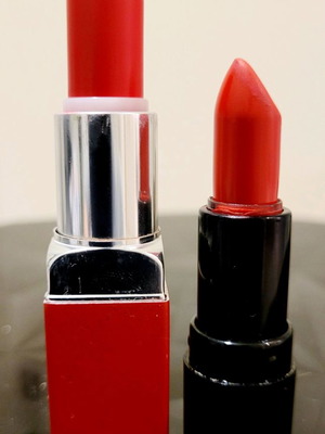 Mini lipstick Too Cool For School Kbeauty used, shade Red No13