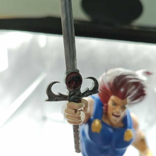 Αγαλματίδιο Lion-o από Thundercats ρητίνης καινούργιο, βαμμένο στο χέρι