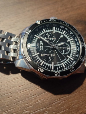 Vostok Europe ανδρικό ρολόι σαν καινούργιο, ασημί