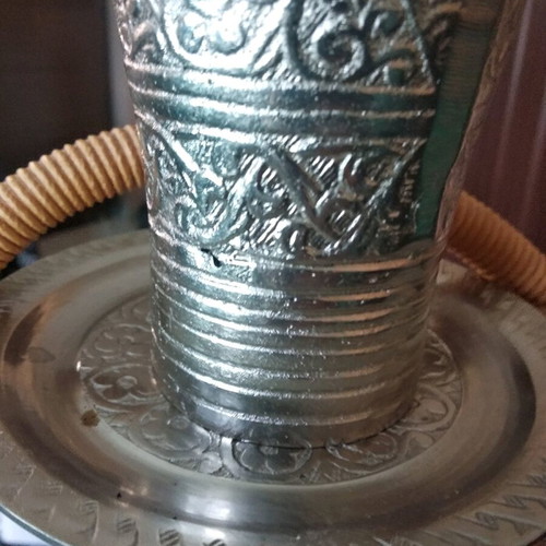 Vintage hookah from Istanbul like new, handmade, 67 cm height