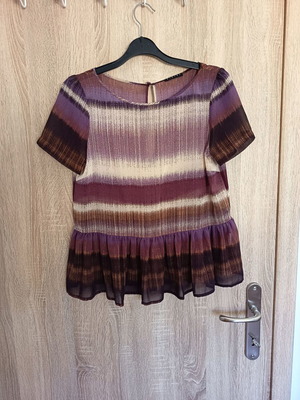 Sisley blouse size S new, multicolor