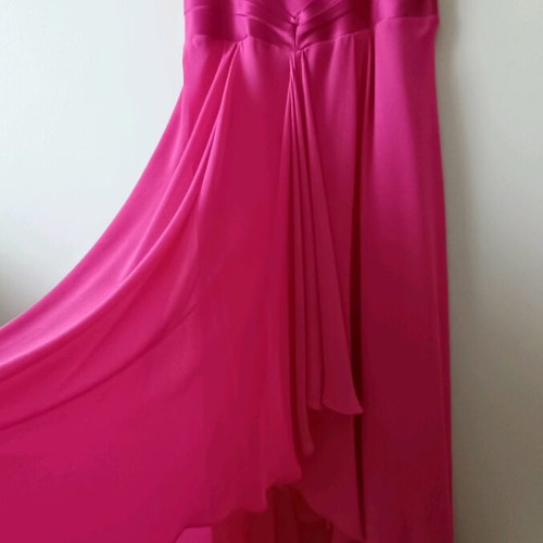 Gizia evening dress with satin and organza