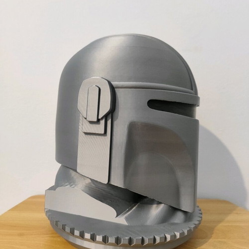 Mandalorian headset stand new, 3D printed support for headphones