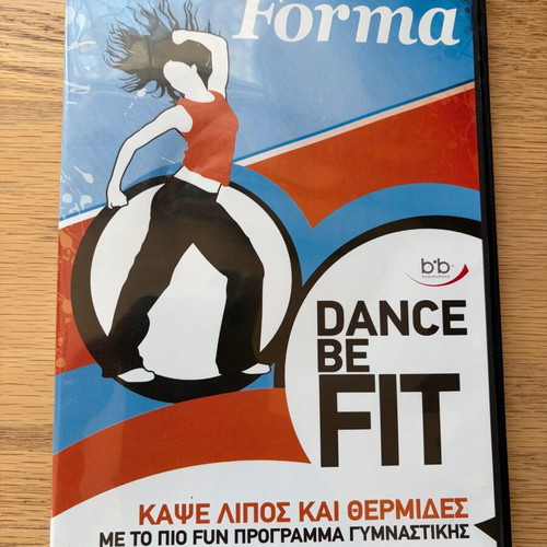 Forma Dance Be Fit Fitness Workout DVD like new, Greek edition