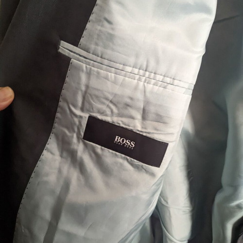 Hugo Boss jacket like new, fine wool mohair blend, size L